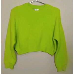 Zara Neon Green Sweater